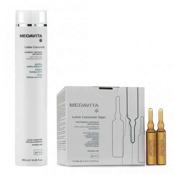 Medavita Lotion Concentree Shampoo 250ml + Fiale Anticaduta