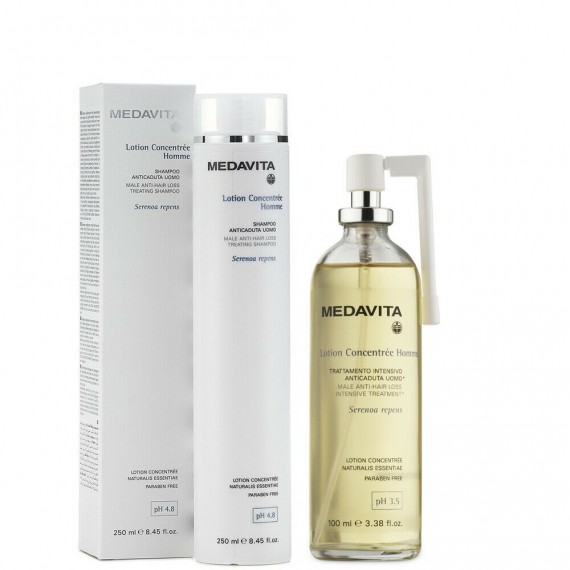 Medavita Lotion Concentree Homme Shampoo + Trattamento