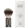 Depot No. 734 Vintage Anthracite Metal Shaving Brush