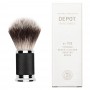 Depot No. 733 Vintage Black & Silver Shaving Brush