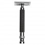 Depot Vintage Black & Silver Metal Razor
