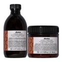 Davines Alchemic Rame Shampoo + Conditioner 280+250ml - kit riflessante idratante capelli rosso rame