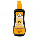 Australian Gold SPF15 Spray Oil Sunscreen 237ml - spray olio solare con carota protezione media