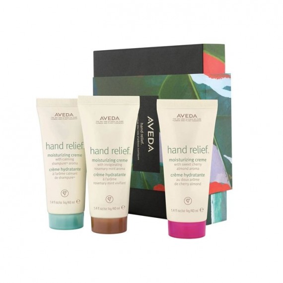 Aveda Hand Relief Trio - kit creme mani cofanetto NATALE