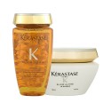 Kerastase Elixir Ultime Le Bain + Le Masque 250+200ml  - shampoo + maschera illuminante idratante capelli spenti