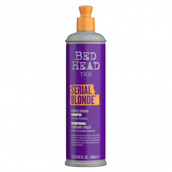 Tigi Bed Head Serial Blonde Purple Toning Shampoo 400ml -