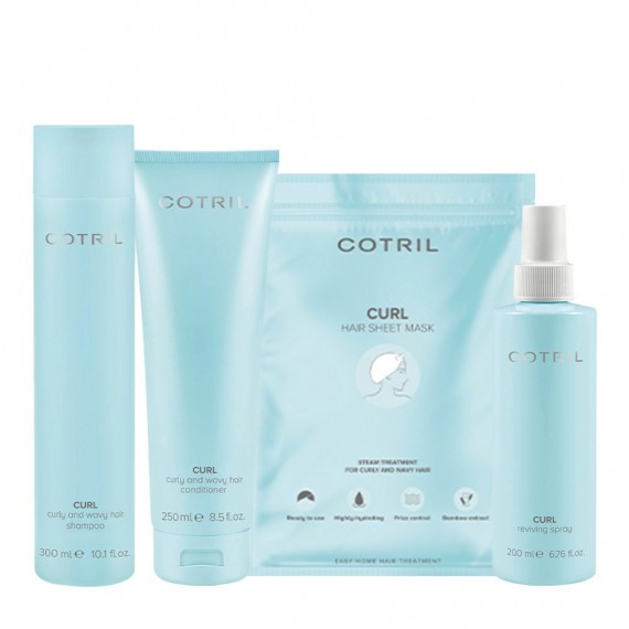 Cotril Curl Shampoo+Conditioner+Sheet...