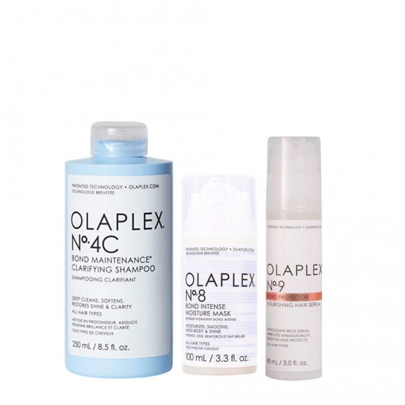 Olaplex Kit N°4C-N°8-N°9 250+100+90ml...