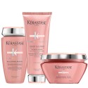 Kerastase Chroma Absolu Bain Chroma Respect Shampoo+Fondant Cica Chroma+Mask Recover 250+200+200ml - kit per capelli colorati e 