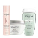 Kerastase Fresh Affair Dry Shampoo+Masque Hydra-Apaisant+Bain Divalent 150+200+250ml - cute appesantita lunghezze sensibilizzate