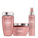 Kerastase Chroma Absolu Bain Riche Chroma+Masque+Serum Thermique 250+200+150ml - kit per capelli colorati