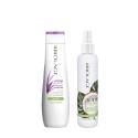 Matrix Biolage Hydrasource Shampoo+All In One Coconut Spray 250+150ml - kit idratante