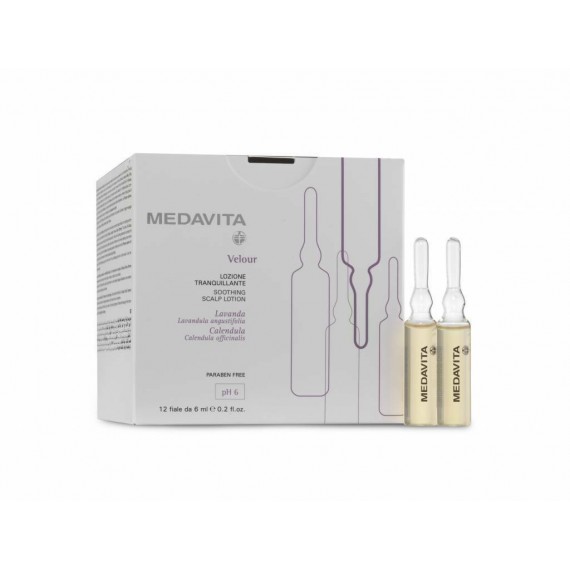 Medavita Velour Lozione Tranquillante 12x6ml - trattamento in