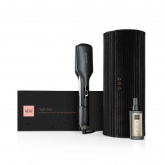 ghd Duet GIFT SET BLACK NATALE pochette + Sleek Oil 95ml -
