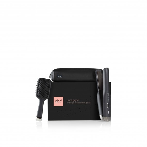 ghd Unplugged GIFT SET NATALE 2023 - piastra senza fili +