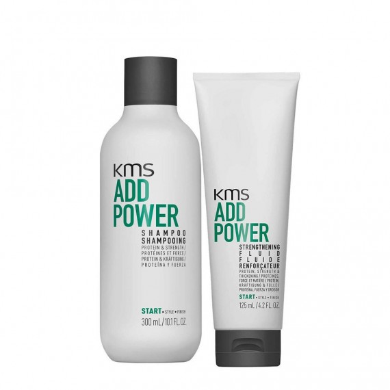 KMS ADD Power Shampoo+Fluid 300+125ml...
