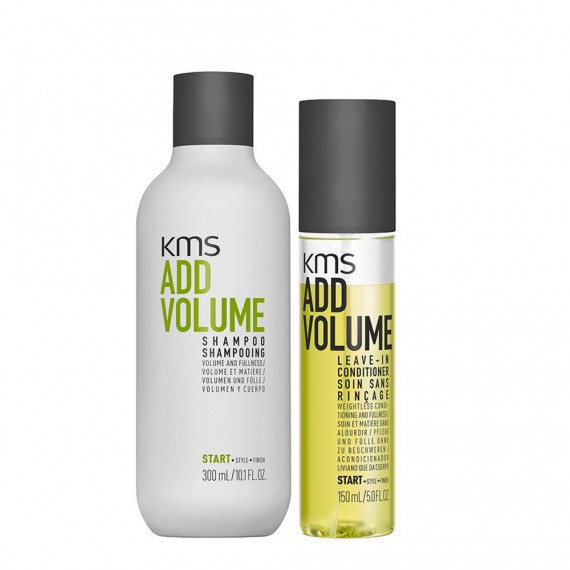 KMS ADD Volume Shampoo+Leave-in...