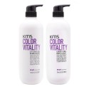 KMS Color Vitality Shampoo+Conditioner 750+750ml – kit per capelli colorati 