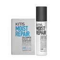 Kms Moist Repair Solid Shampoo+Leave-in Conditioner 75gr+150ml – kit per capelli danneggiati
