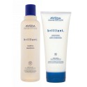 Aveda Brilliant Shampoo+Brilliant Conditioner 250+200ml
