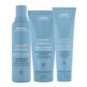 Aveda Smooth Infusion Anti-Frizz Shampoo+Conditioner+Perfectly Sleek 200+200+150ml