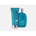 Alfaparf Semi Di Lino Curls Enhancing Low Shampoo+Hydrating Co-Wash 250+200ml - kit elasticizzante capelli ricci
