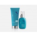 Alfaparf Semi Di Lino Curls Hydrating Co-Wash+Defining Cream 200+125ml - kit  capelli ricci/mossi 