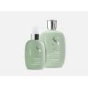 Alfaparf Semi Di Lino Scalp Care Dandruff Purifying Shampoo+Energizing Tonic 250+125ml - kit anti-forfora