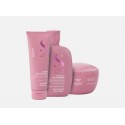 Alfaparf Semi Di Lino Moisture Nutritive Shampoo+Leave-In Conditioner+Mask 250+200+200ml