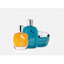 Alfaparf Semi Di Lino Curls Shampoo+Maschera+Olio Idratante 250+200+100ml - kit capelli ricci/mossi 