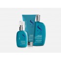 Alfaparf Semi Di Lino Curls Shampoo+Conditioner+Defining Cream 250+200+125ml - kit per capelli ricci/mossi 