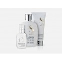 Alfaparf Semi Di Lino Diamond Illuminating Shampoo+Conditioner+All-In-1 Fluid 250+200+125ml - kit capelli spenti/opachi 