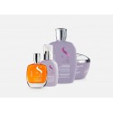 Alfaparf Semi Di Lino Smoothing Shampoo+Mask+Cream+Oil  250+200+125+100ml - kit capelli crespi 