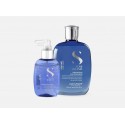 Alfaparf Semi Di Lino Volumizing Shampoo+Spray 250+125ml - kit per capelli fini