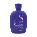 Alfaparf Semi di Lino Blonde Anti Yellow Low Shampoo 250ml - shampoo antigiallo capelli biondo freddo bianchi