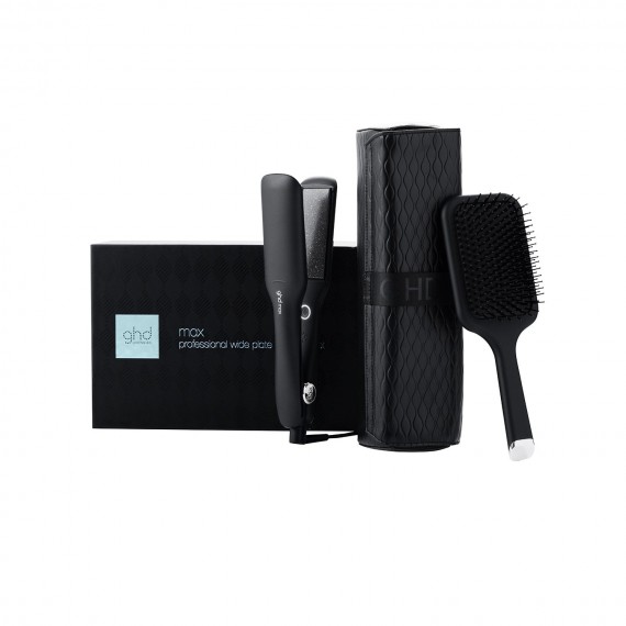 ghd Max GIFT SET NATALE 2024 pochette + Paddle Brush -