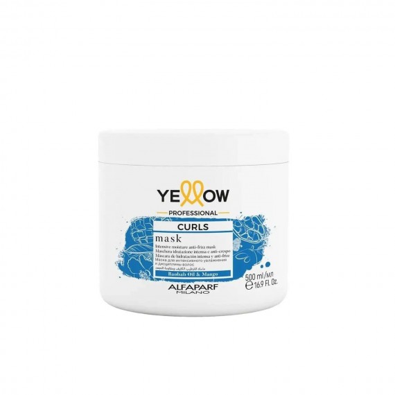 Yellow Professional Curls Mask 500ml...