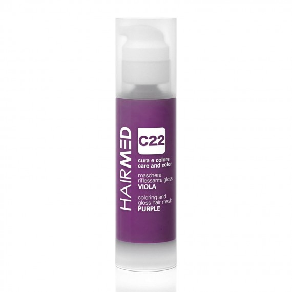 HAIRMED C22 VIOLA Maschera riflessane...