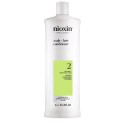 Nioxin System 2 Scalp + Hair Conditioner Progessed Thinning 1000ml - balsamo fortificante capelli naturali diradati avanzato