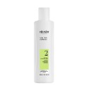 Nioxin System 2 Scalp + Hair Conditioner Progessed Thinning 300ml - balsamo fortificante capelli naturali diradati avanzato