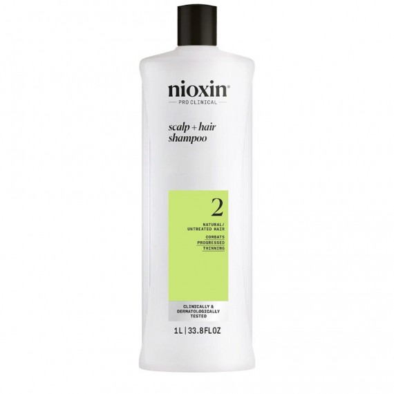 Nioxin System 2 Scalp + Hair Shampoo...