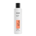 Nioxin System 4 Scalp + Hair Shampoo Progessed Thinning 300ml - shampoo fortificante capelli colorati assottigliamento grave