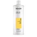 Nioxin System 1 Scalp + Hair Conditioner Light Thinning 1000ml - balsamo fortificante capelli non trattati diratati lieve