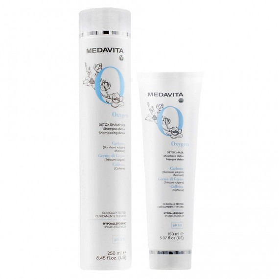 Medavita Oxygen Detox Shampoo+Mask...