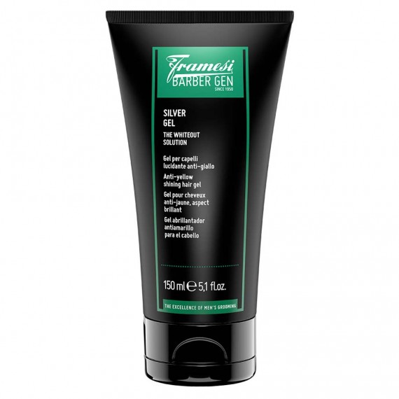 Framesi Barber Gen Silver Gel 150 ml - gel lucidante per