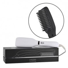 Ikoo E-Styler Platinum White - Spazzola riscaldata lisciante