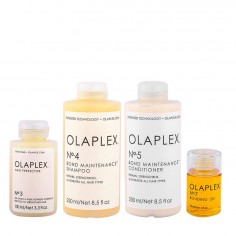 Olaplex N°3+4+5+7 set ricostruzione per capelli danneggiati e