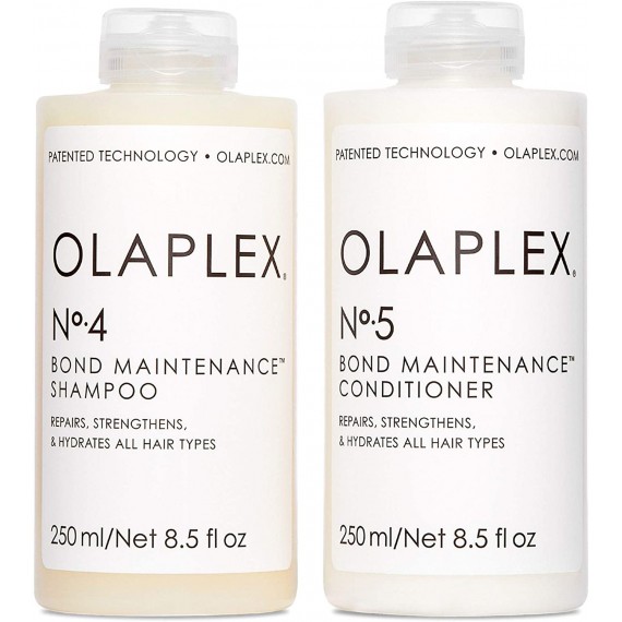 Olaplex N°4+5 set ricostruzione per capelli danneggiati e crespi