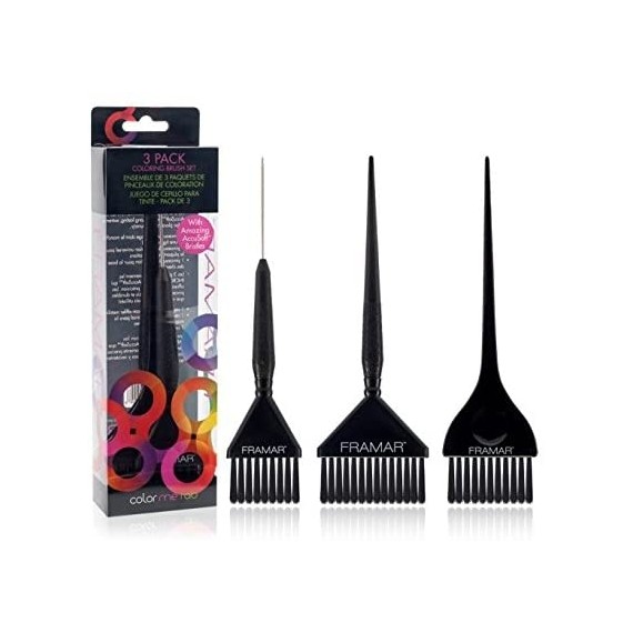 Framar Family Pack Set Pennelli Nero 3pz