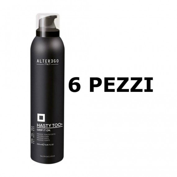 Alter Ego Hasty Too Grip It On Mousse 250ml 6 PEZZI
